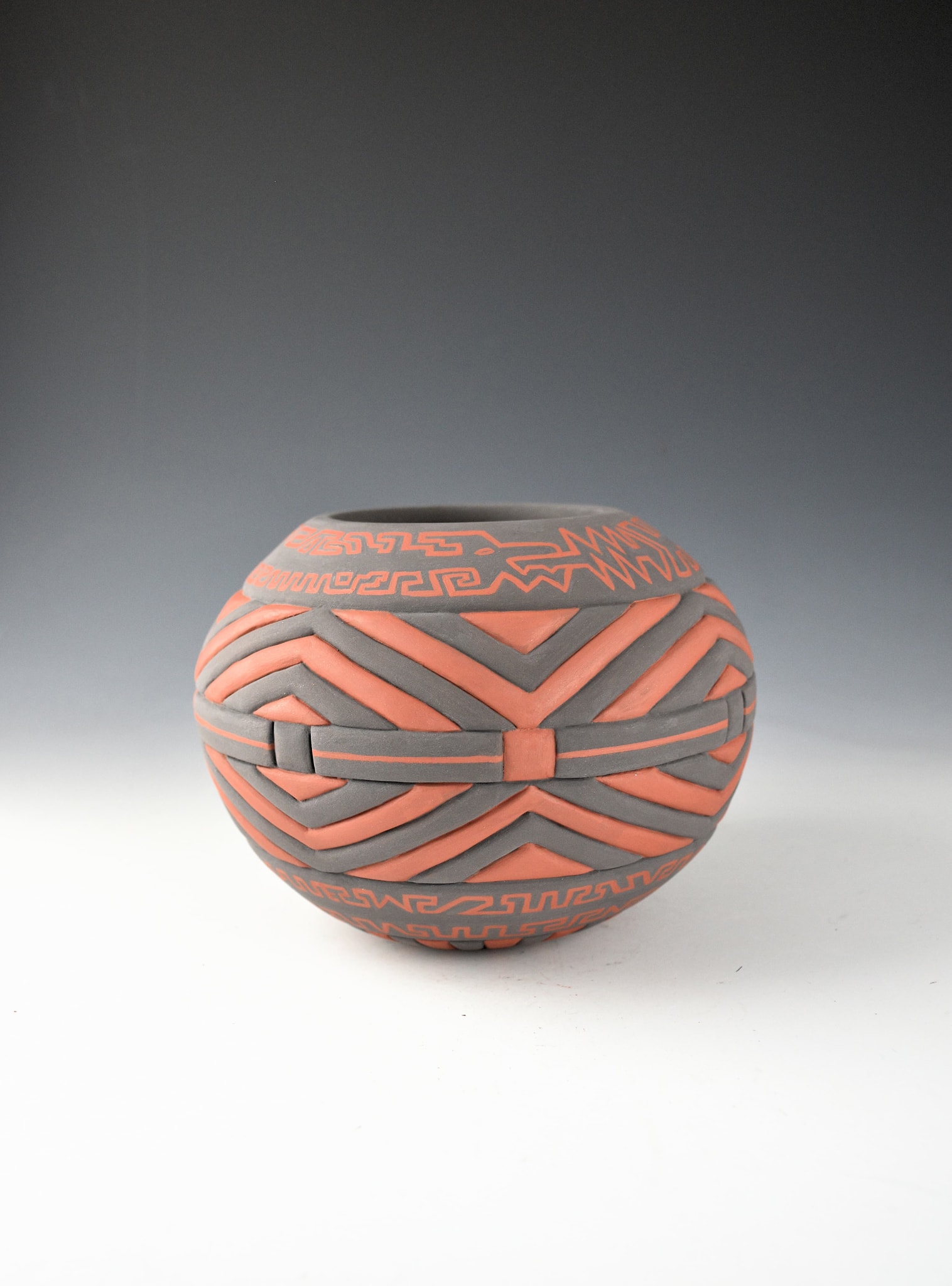 Sergio Youngblood Lugo, Carved Bowl, Craft in America