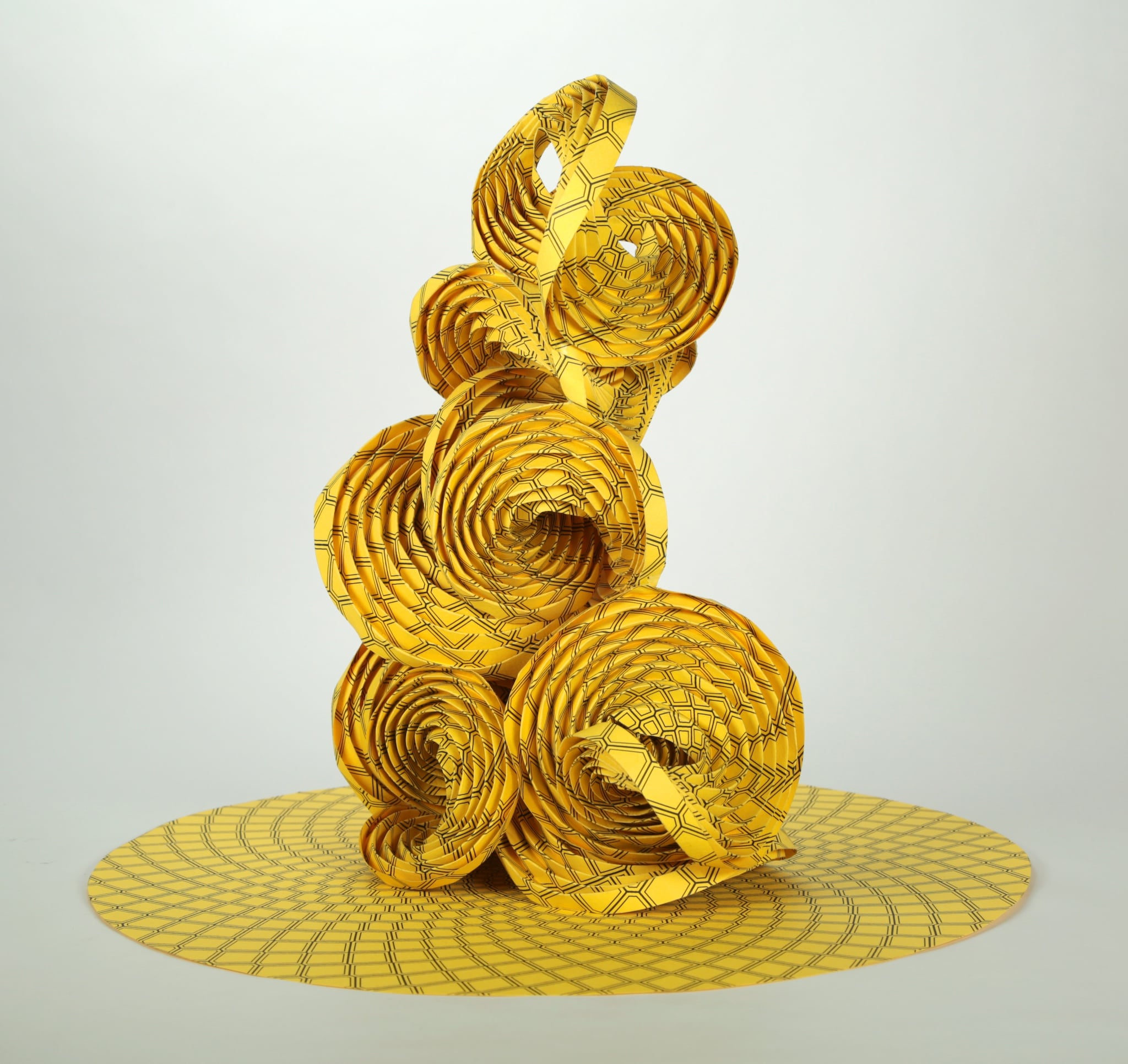 Geometric folded paper sculptures by Erik and Martin Demaine, Craft in America